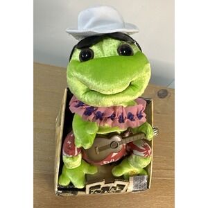 NEW‎ Frogz COUNTRY GEMMY Singing Dancing NIB "It's Five O'Clock Somewhere" RARE